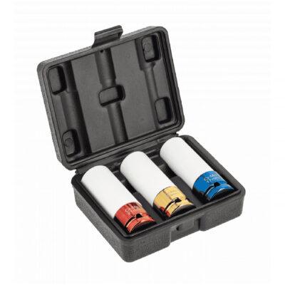 Набор ударных головок для литых дисков 3 шт