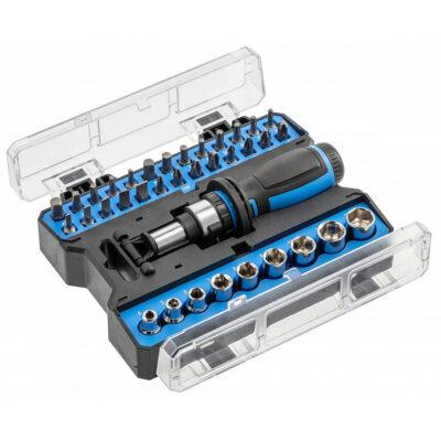 Реверсивная отвертка с набором насадок 36 шт