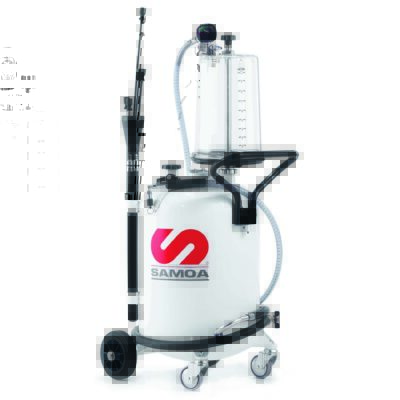 Мобильная установка для откачки отработанного масла SAMOA с предкамерой 70л