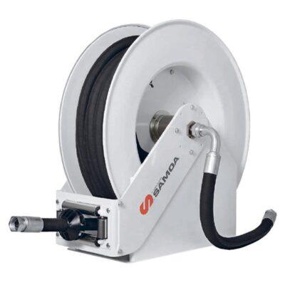 Усиленная двухопорная открытая катушка со шлангом 15м