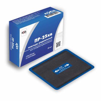 Пластырь резинокордный c тремя слоями текстильного корда