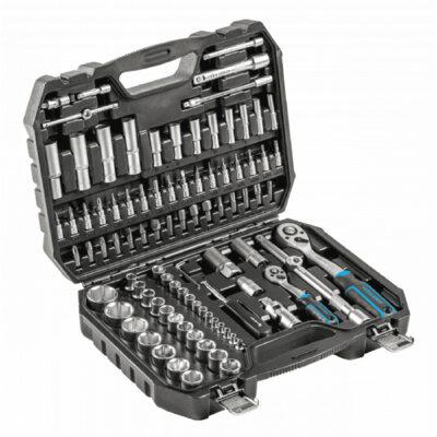 Набор инструментов 95 шт., 1/2″,1/4″ Черный
