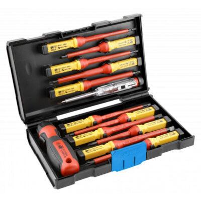 Набор диэлектрических отверток 1000 В, 13 пр