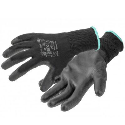 Перчатки рабочие JAGST с полиуретановым покрытием