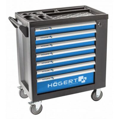 Тележка инструментальная 7 ящиков, боковое отделение