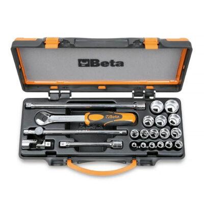 Набор головок и аксессуаров Beta Tools 910A/C17 (17 шт. + 9 акс.)